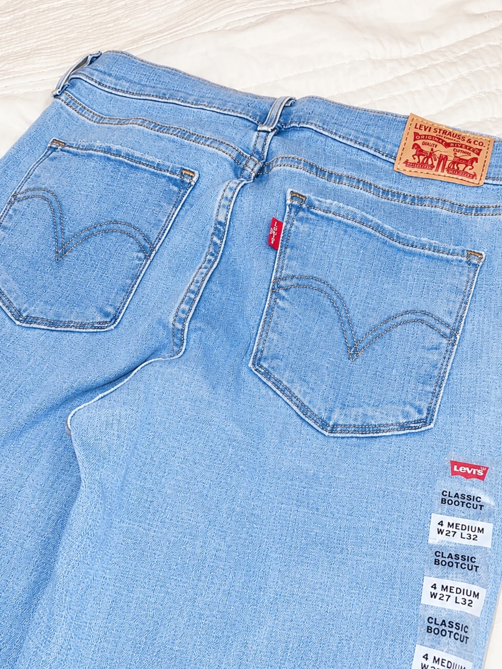 Levi's Light Blue Classic Bootcut Jeans